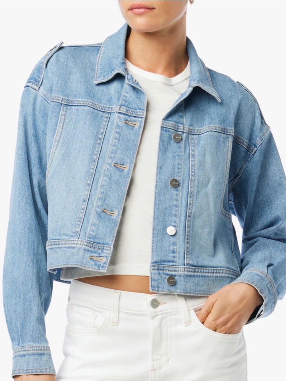 Joe's Jeans Light Blue Denim Jacket